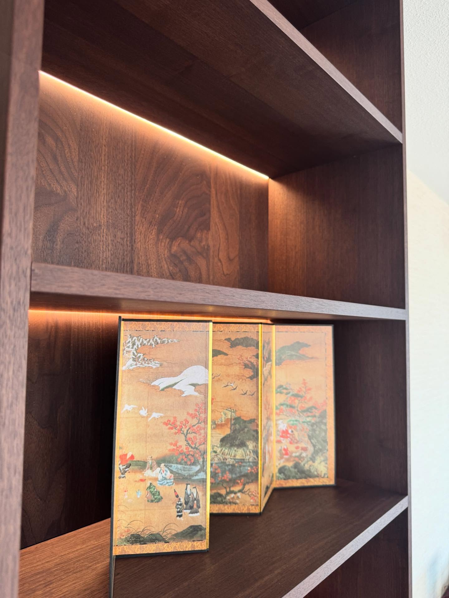 Appartement Leiden – notenhouten maatwerk, interieurontwerp Studio A (2)